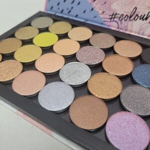 NEW No Box Colourpop Pressed Powder Large 24 Pan Eyeshadow Palette Neutrals‎
